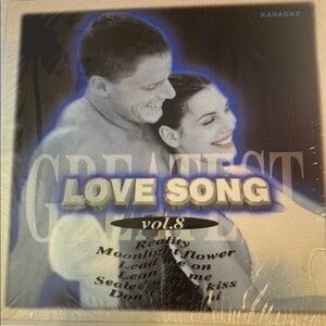 Love Song Vol 8 LaserDisc Blue and White